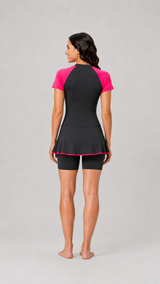 WOMENS HIGH NECK FSC SWIMWEAR