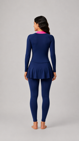 WOMENS FULL BODY ZIPPER SWIMWEAR