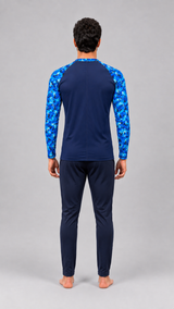 MENS LONG SLEEVE PRINTED SUN TOP