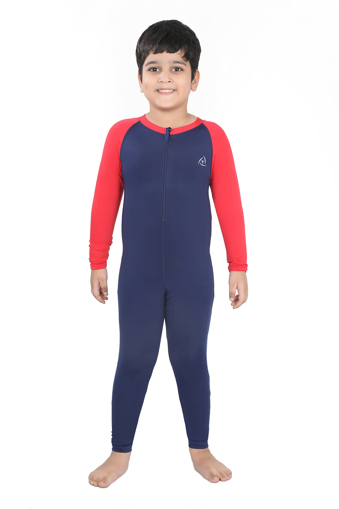 BOYS BODY SUIT WITH PLAIN SLEEVES