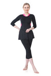 WOMENS CLOSEDBACK SWIMDRESS COMBO