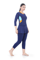 WOMENS CLOSEDBACK SWIMDRESS COMBO
