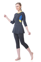 WOMENS CLOSEDBACK SWIMDRESS COMBO