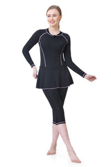 WOMENS CHAIN STITCH SWIMDRESS