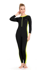 WOMENS FULL BODY SUIT TWO-TONE