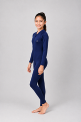 GIRLS PLAIN FULL BODY SWIM SUIT