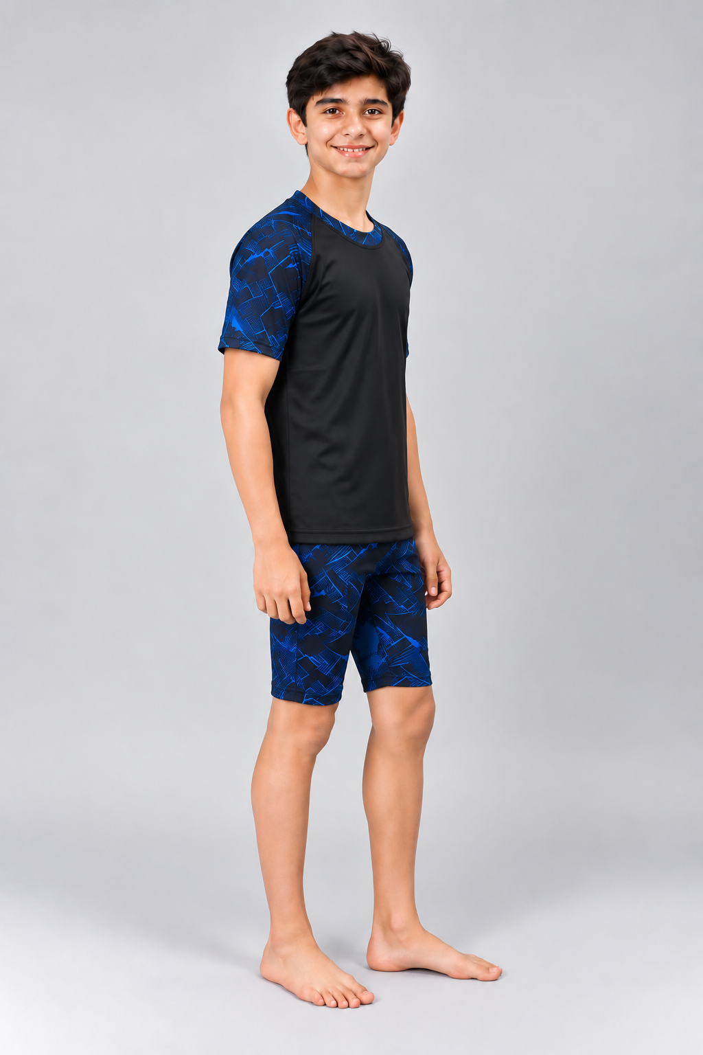 BOYS TWO PCS T-SHIRT & JAMMER