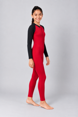 GIRLS BODY SUIT WITH PLAIN SLEEVES