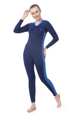 WOMENS FULL BODY SUIT TWO-TONE
