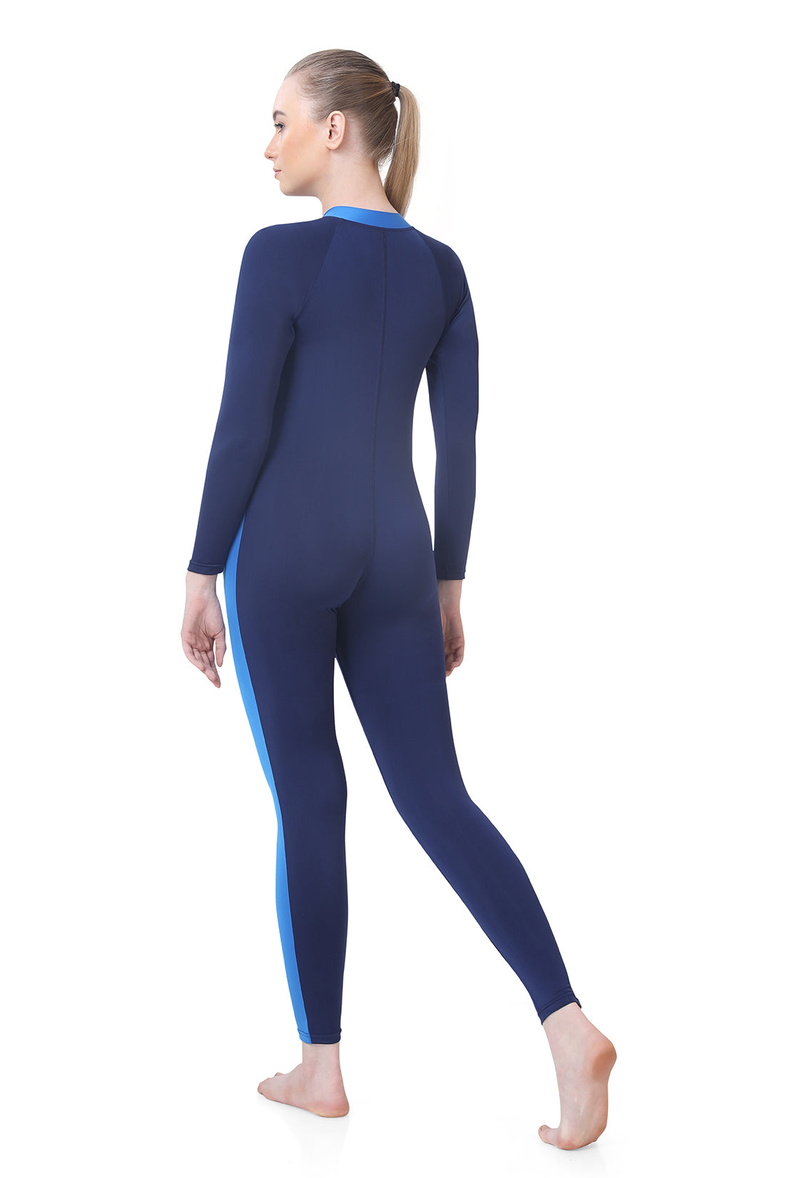 WOMENS FULL BODY SUIT TWO-TONE
