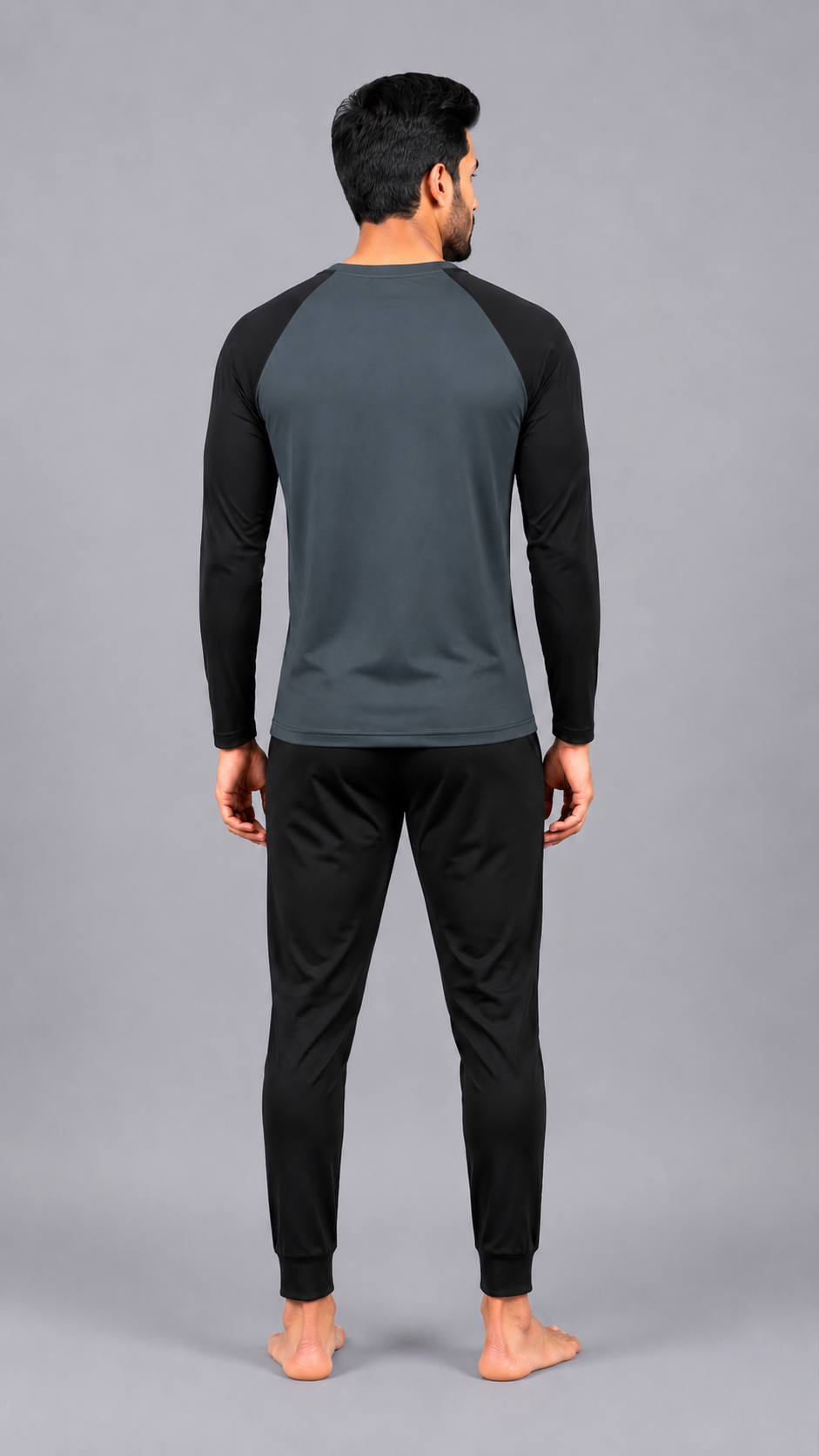MENS LONG SLEEVE TWO-TONE SUN TOP