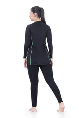 WOMENS TWO PIECE TSHIRT & FULL TIGHTS