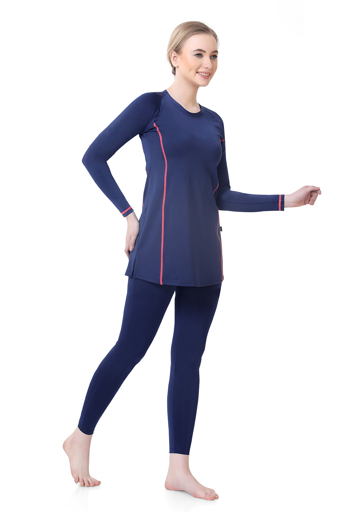 WOMENS TWO PIECE TSHIRT & FULL TIGHTS