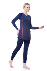 WOMENS TWO PIECE TSHIRT & FULL TIGHTS