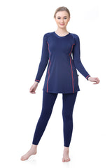 WOMENS TWO PIECE TSHIRT & FULL TIGHTS