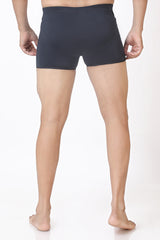 MENS TWO-TONE PATCH SWIM TRUNK