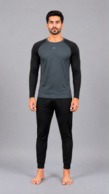 MENS LONG SLEEVE TWO-TONE SUN TOP