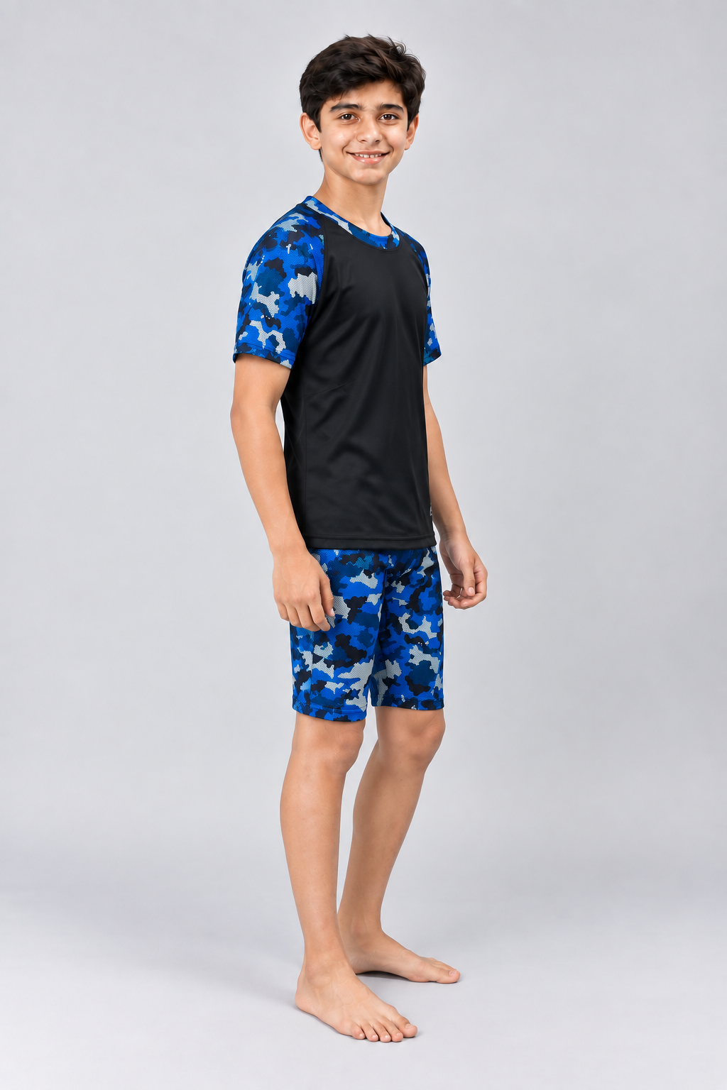 BOYS TWO PCS T-SHIRT & JAMMER