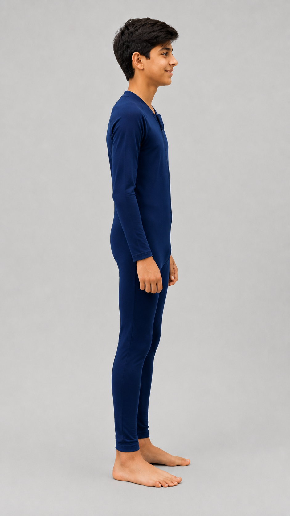 BOYS FULL BODY PLAIN SWIM SUIT