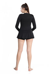 WOMENS HIGH NECK FROCK SWIMWEAR