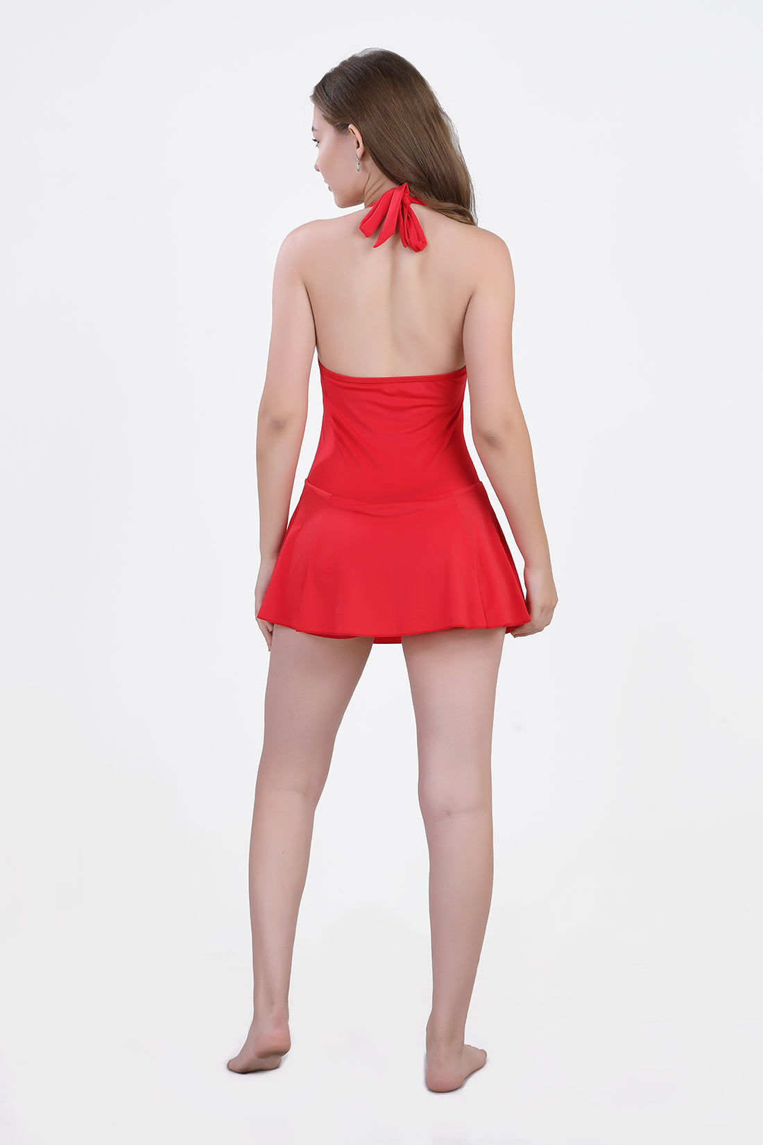 WOMENS PLAIN FROCK WITH BLOOMER