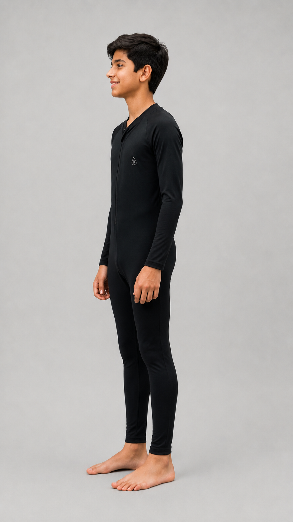 BOYS FULL BODY PLAIN SWIM SUIT