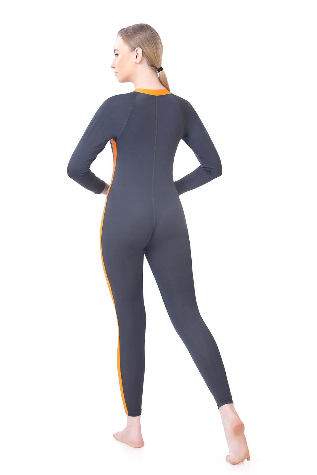 WOMENS FULL BODY SUIT TWO-TONE