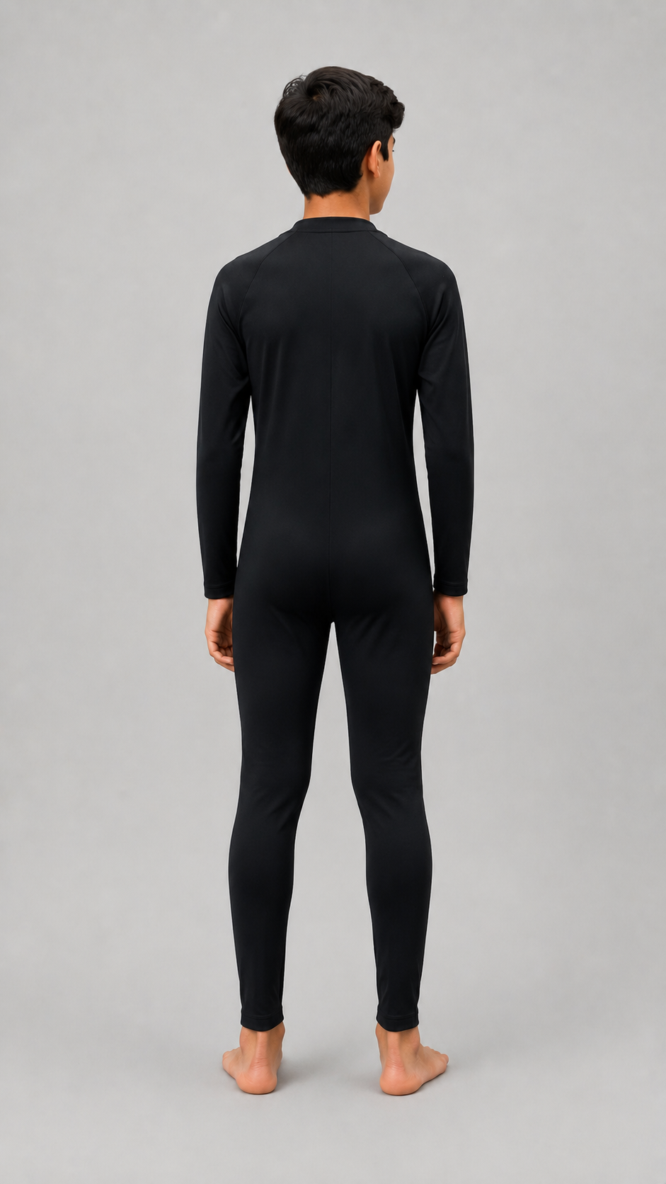 BOYS FULL BODY PLAIN SWIM SUIT