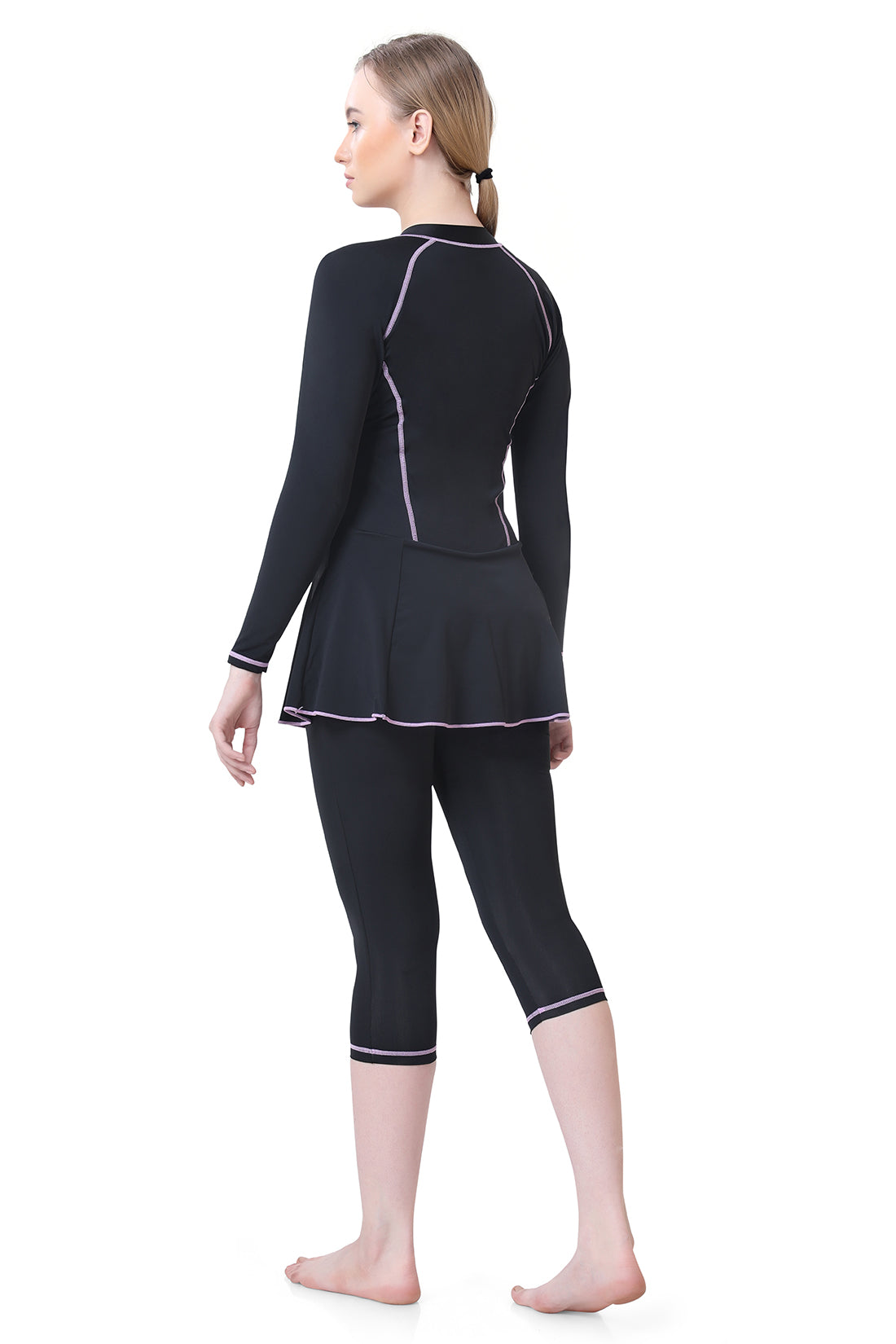 WOMENS CHAIN STITCH SWIMDRESS