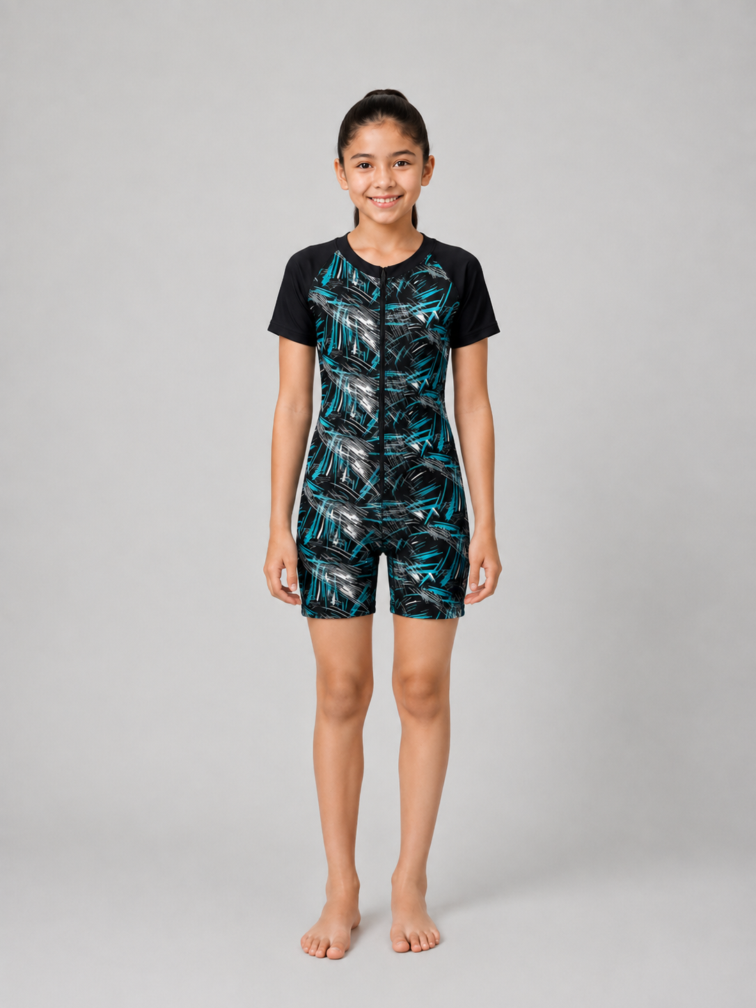 GIRLS TWO-TONE LEGSUIT