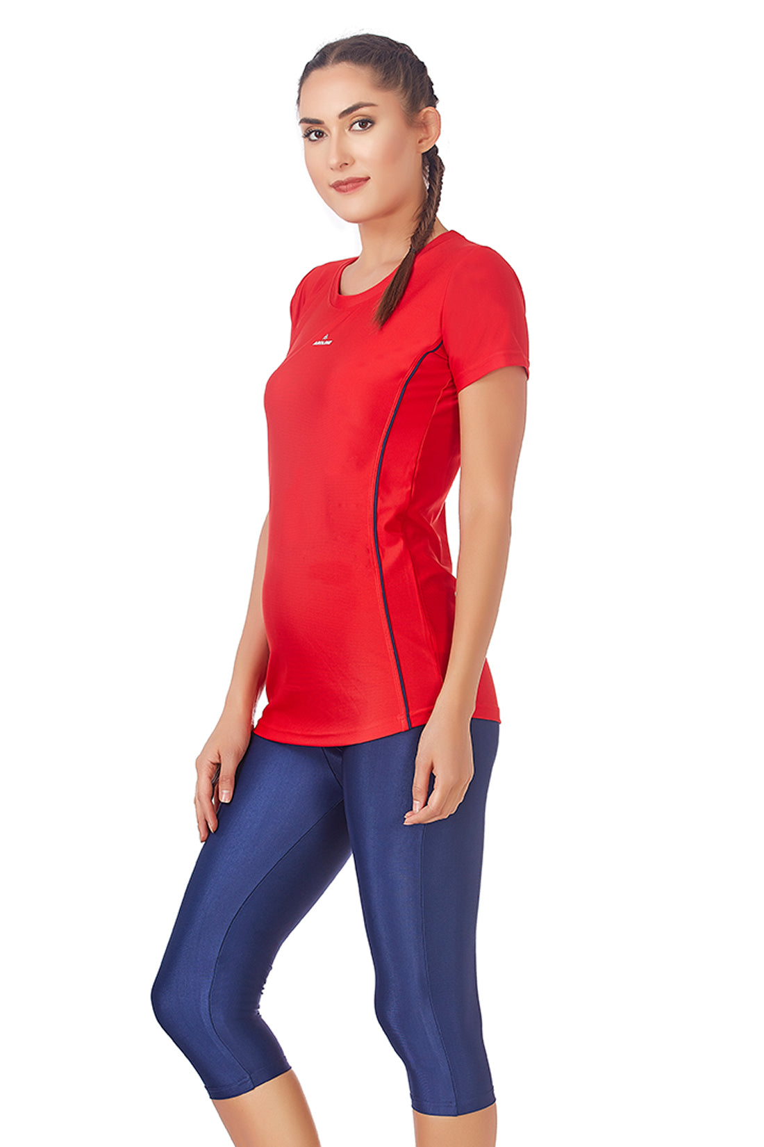 WOMENS TWO PIECE TSHIRT & CAPRI SET