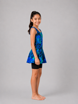 GIRLS FULL PRINT SWIMDRESS