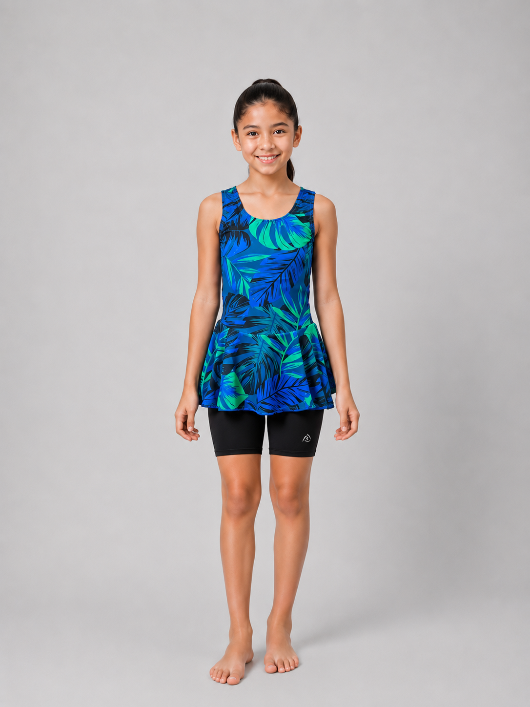 GIRLS FULL PRINT SWIMDRESS