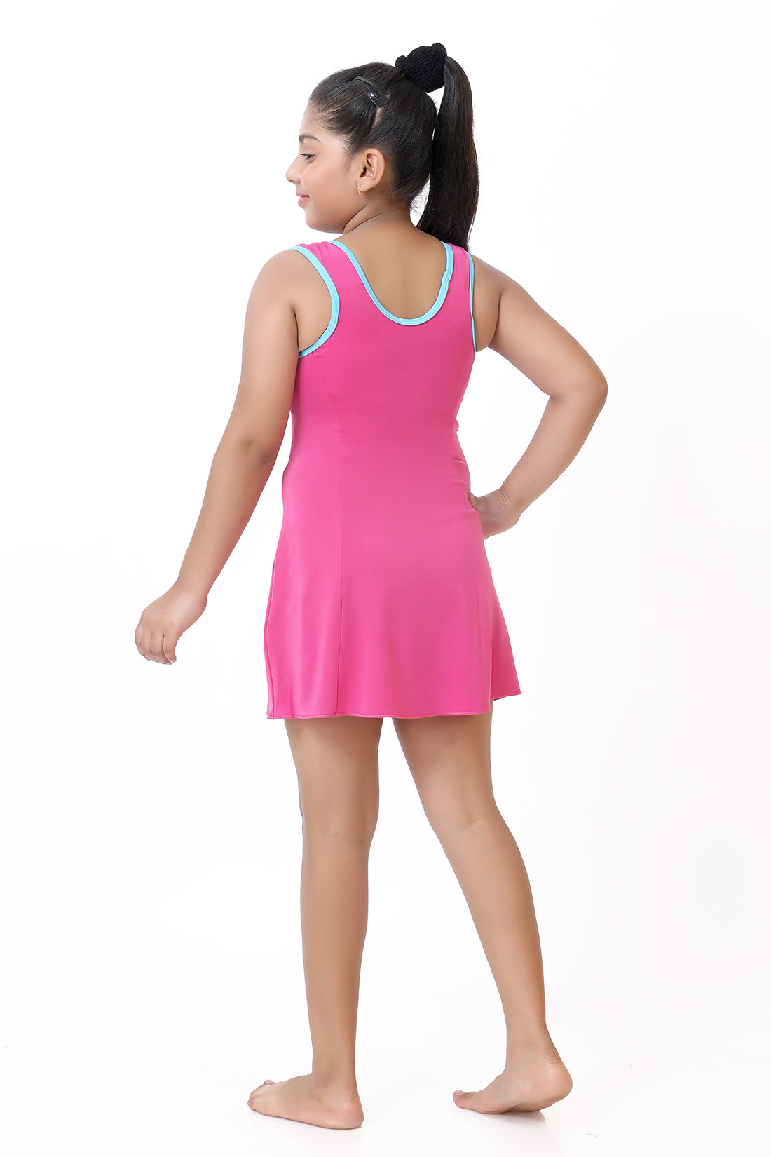 GIRLS SWIMDRESS WITH BOYLEG