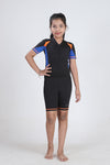 GIRLS TWO-TONE BODY SWIM SUIT