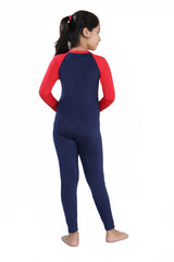GIRLS BODY SUIT WITH PLAIN SLEEVES