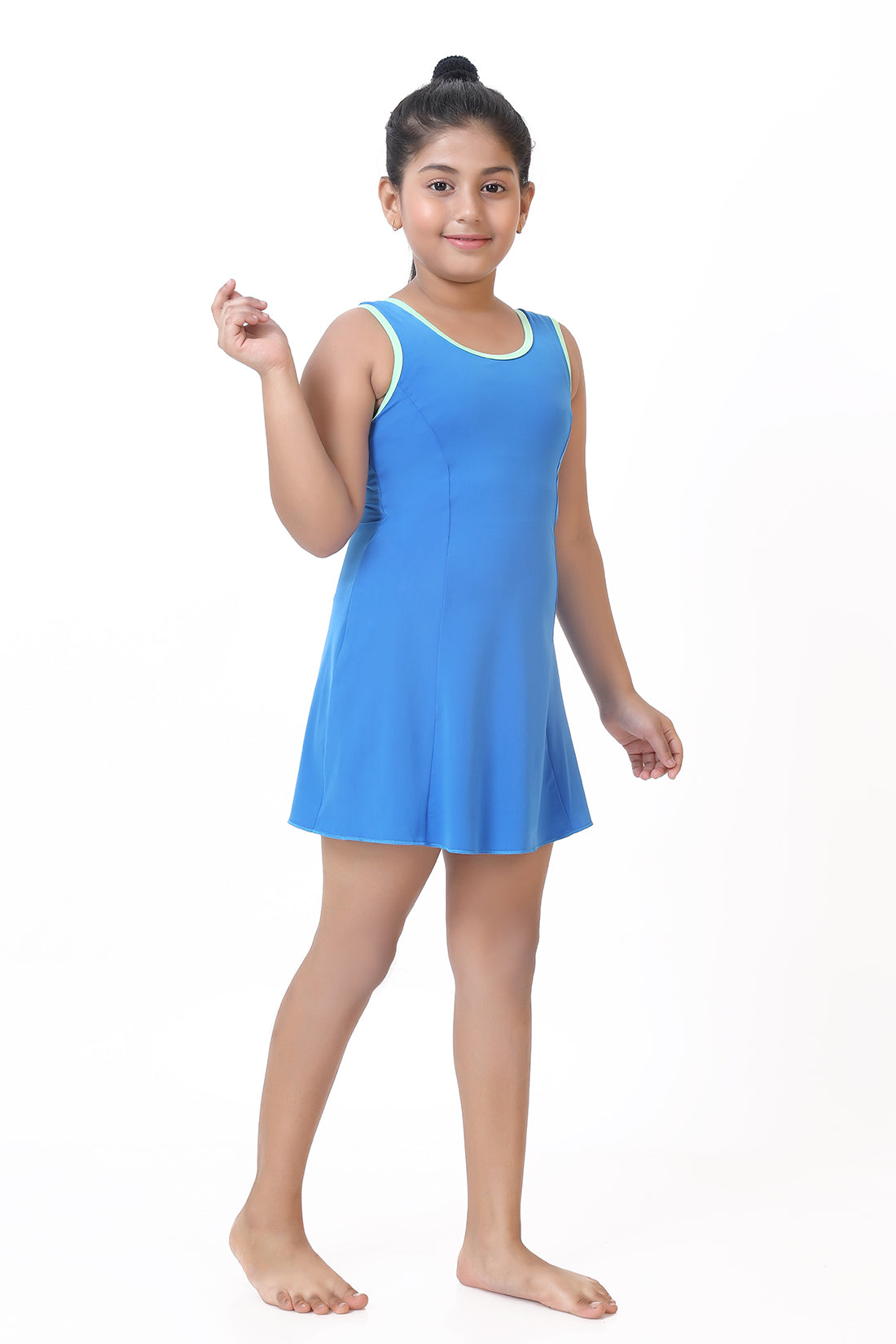 GIRLS SWIMDRESS WITH BOYLEG