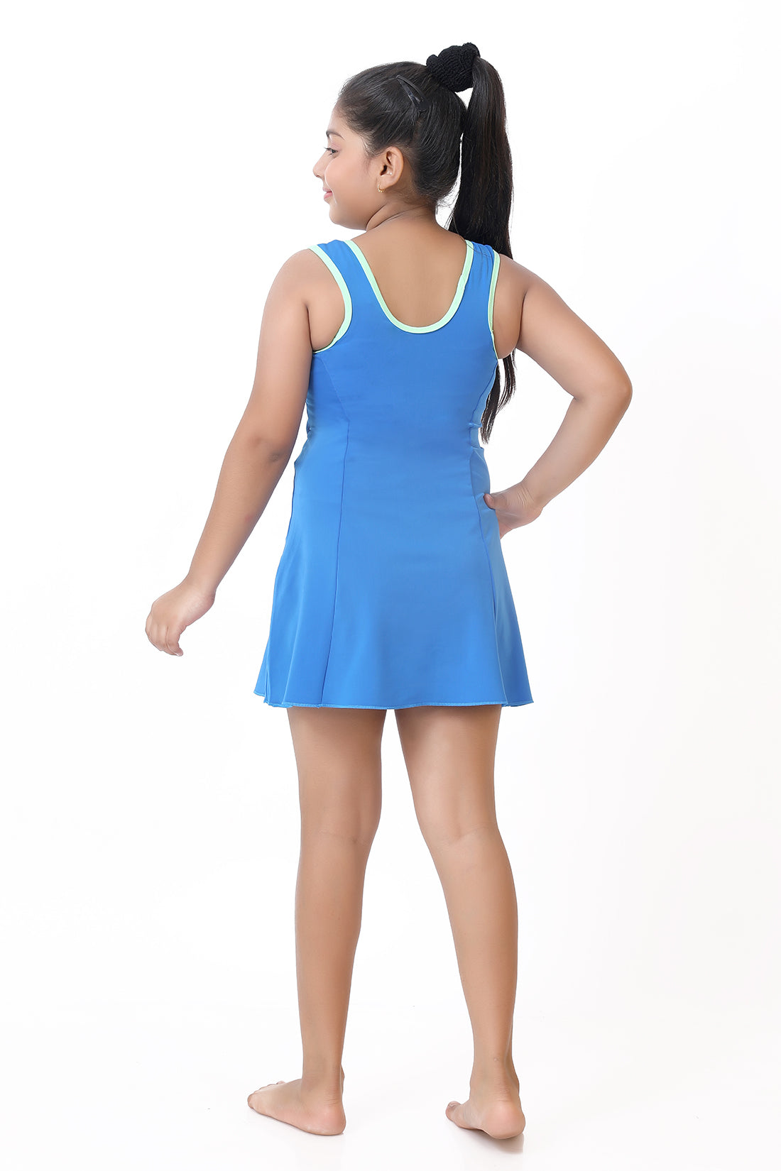 GIRLS SWIMDRESS WITH BOYLEG