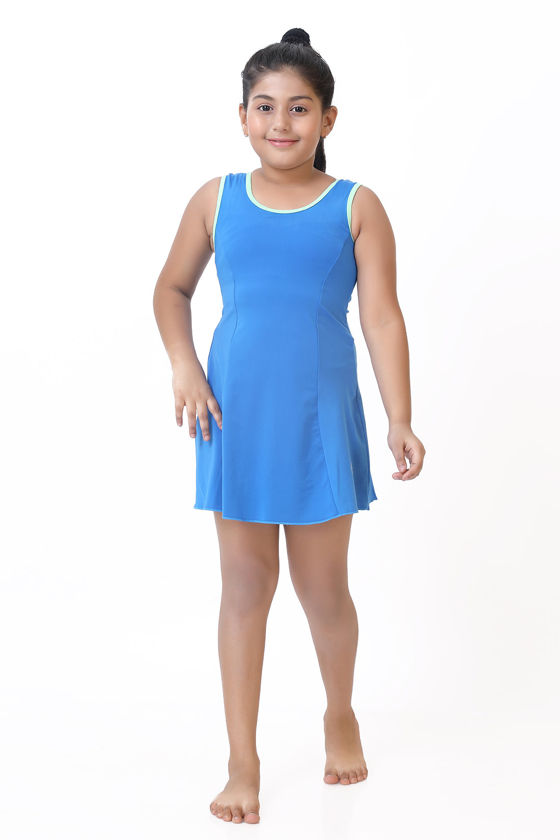 GIRLS SWIMDRESS WITH BOYLEG