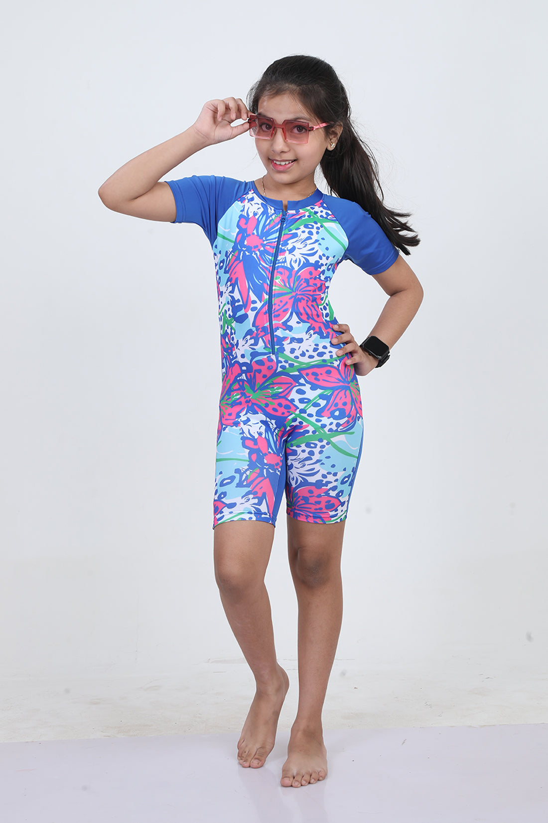 GIRLS TWO-TONE LEGSUIT