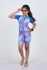 GIRLS TWO-TONE LEGSUIT