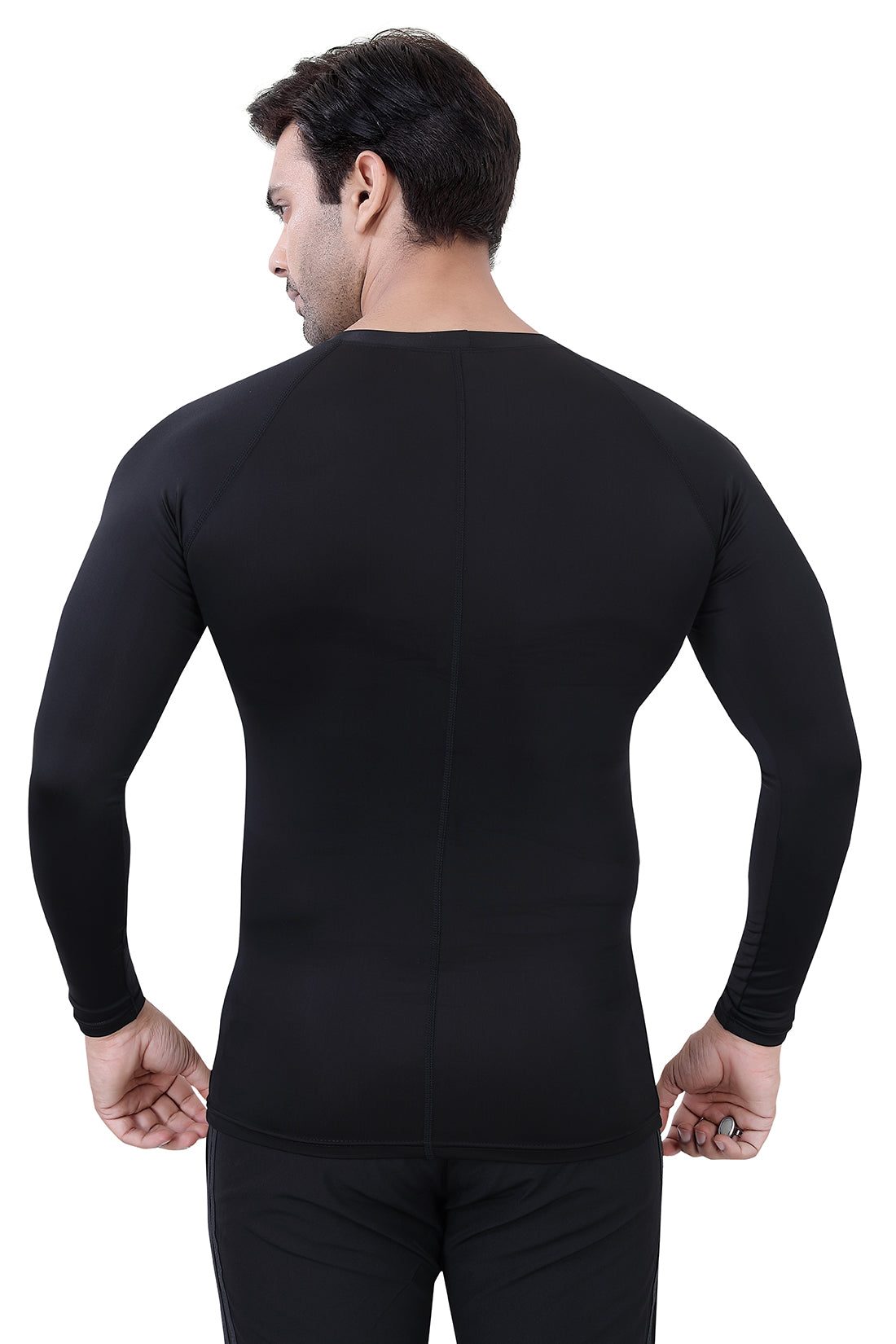 MENS LONG SLEEVE PLAIN SUN TOP
