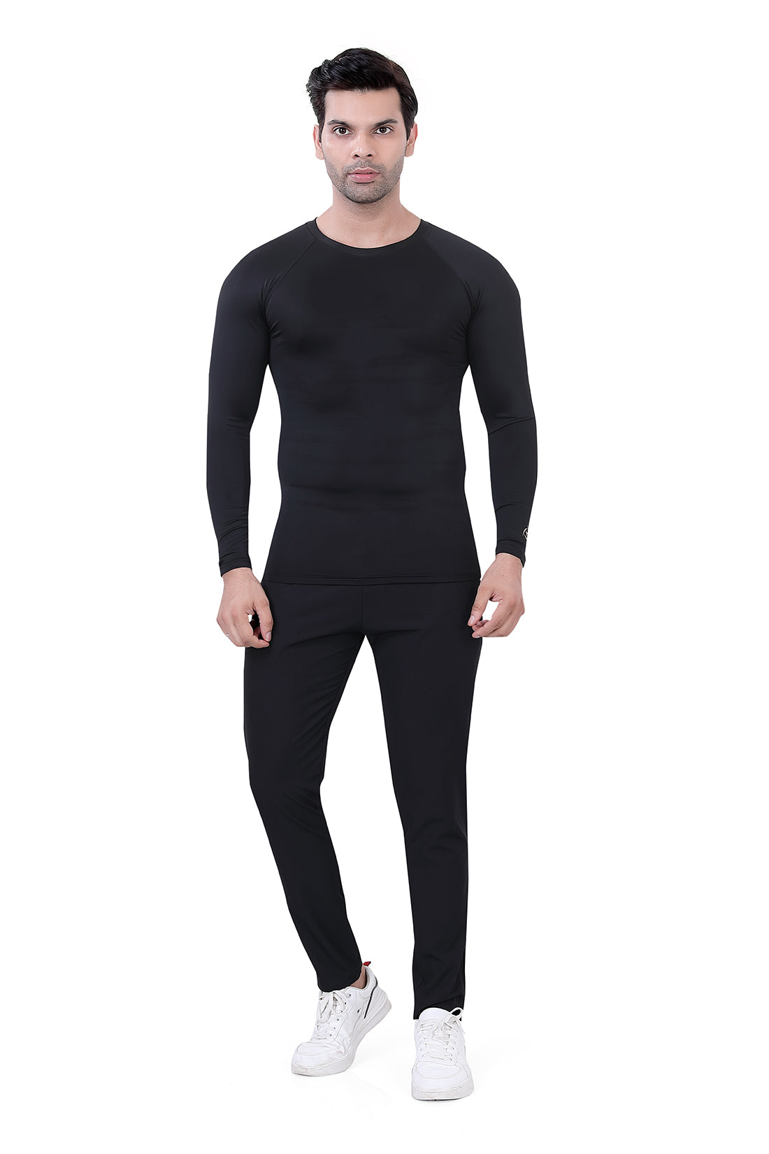 MENS LONG SLEEVE PLAIN SUN TOP