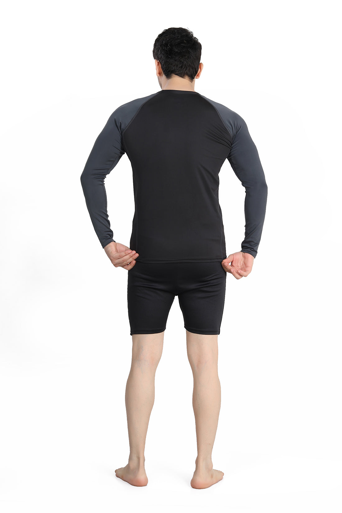MENS LONG SLEEVE TWO-TONE SUN TOP