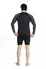 MENS LONG SLEEVE TWO-TONE SUN TOP
