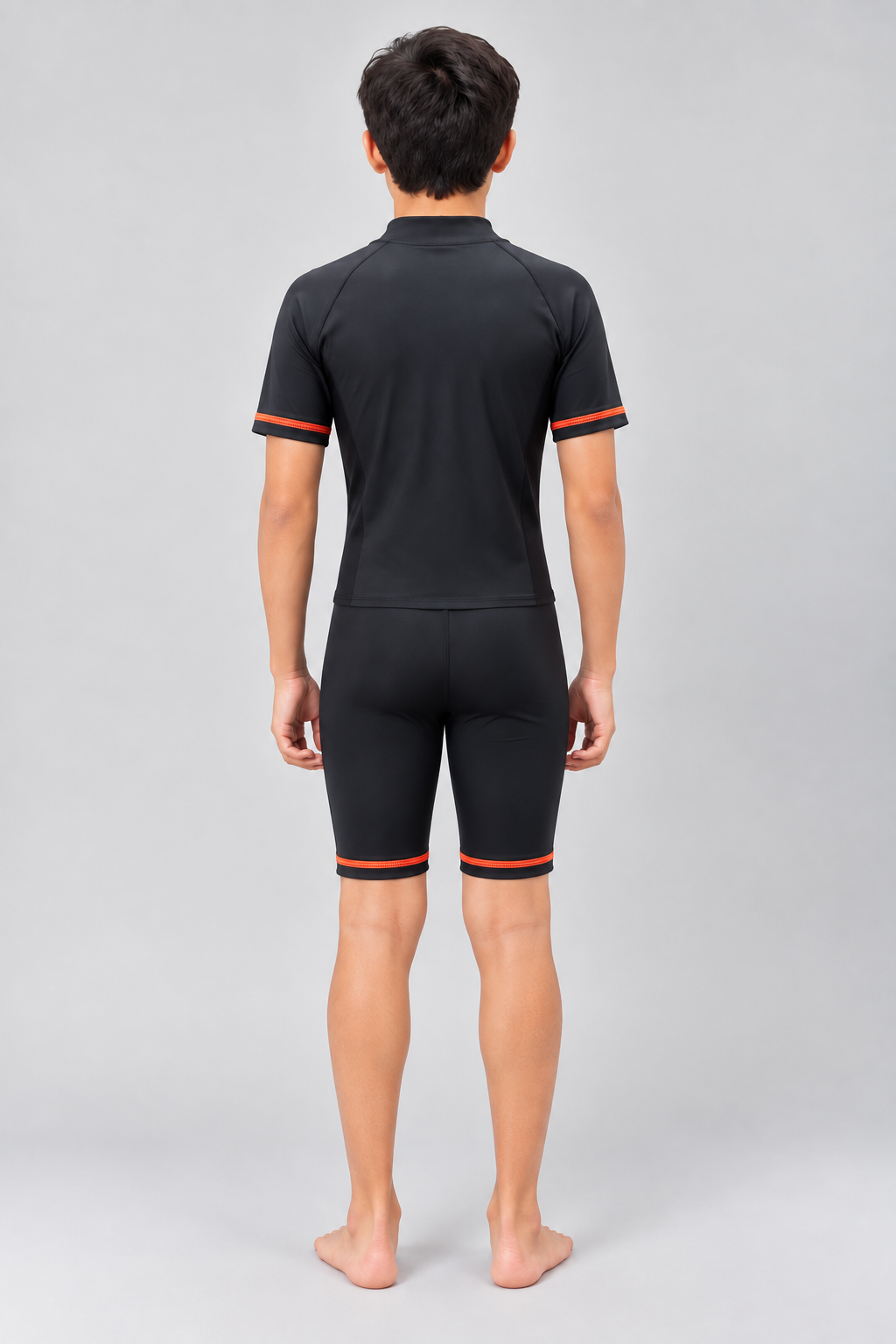 BOYS TWO-TONE BODY SWIM SUIT