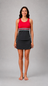 WOMENS TWO PIECE FROCK SWIMWEAR