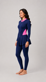WOMENS FULL BODY ZIPPER SWIMWEAR