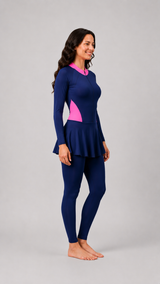 WOMENS FULL BODY ZIPPER SWIMWEAR