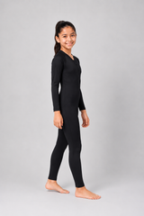GIRLS PLAIN FULL BODY SWIM SUIT